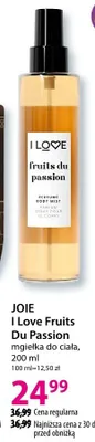 Mgiełka do ciała I Love Fruits Du Passion promocja w Hebe