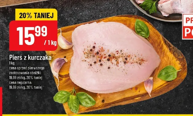 Pierś z kurczaka promocja w POLOmarket