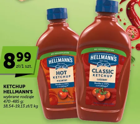 Ketchup Classic łagodny promocja w Groszek