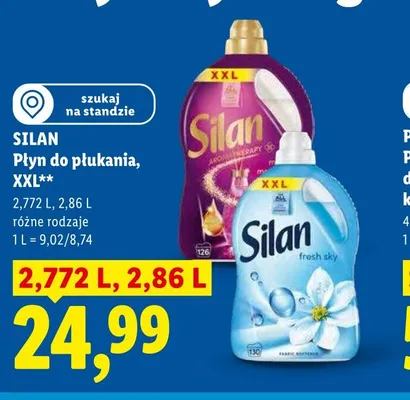 Płyn do płukania Silan Aromatherapy XXL promocja w Lidl