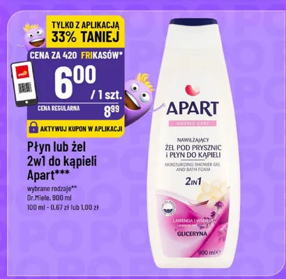 Płyn lub żel 2w1 do kąpieli promocja w POLOmarket
