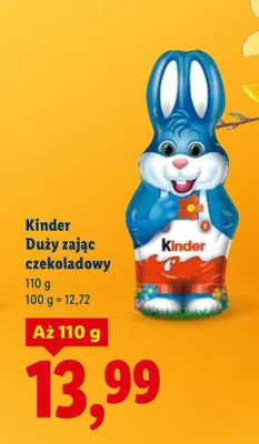 Duży zając czekoladowy promocja w Lidl
