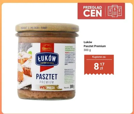 Pasztet Premium Łuków promocja w Dino