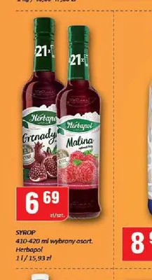 Syrop Malina Herbapol promocja w Chorten