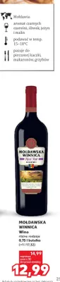 Wino Mołdawska Winnica promocja w Kaufland