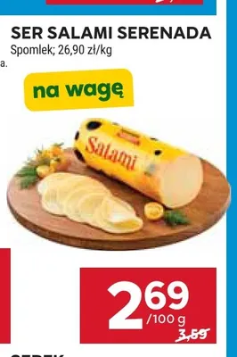 Ser Salami Serenada promocja w Stokrotka