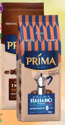 Kawa ziarnista Prima Aroma Italiano promocja w Dino