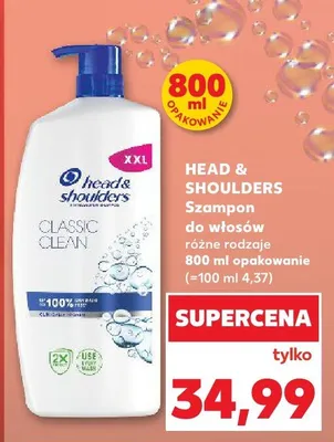 Szampon do włosów różne rodzaje promocja w Kaufland