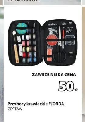 Przybory krawieckie Fjorda zestaw promocja w Jysk
