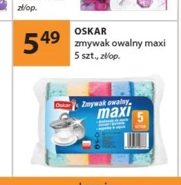 Zmywak owalny Oskar Maxi 5-pak promocja w Drogerie Laboo