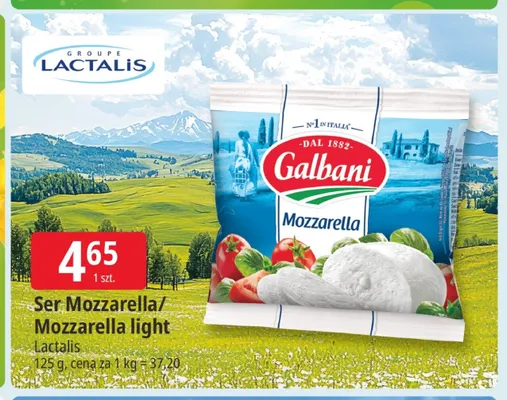 Ser Mozzarella Galbani promocja w Leclerc