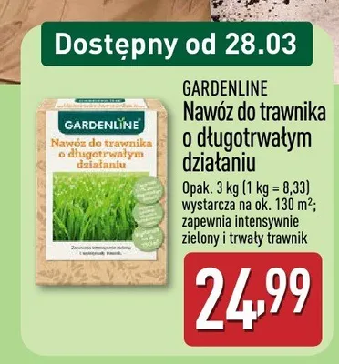 Nawóz do trawnika o długotrwałym działaniu promocja w Aldi