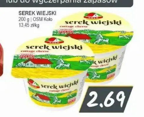 Serek wiejski OSM Koło promocja w Słoneczko