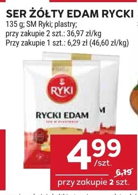 Ser żółty plastry promocja w Stokrotka