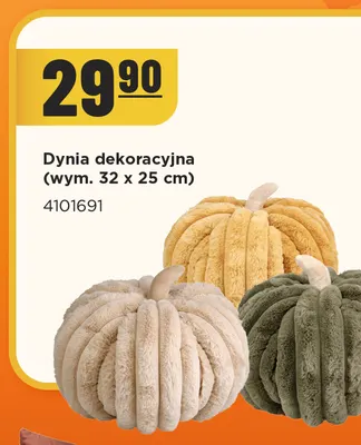 Dynia dekoracyjna 32x25 cm promocja w MR. DIY