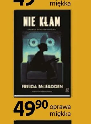 Książka Nie kłam Freida McFadden promocja w Empik
