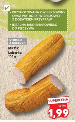 Leberka Mróz promocja w Kaufland