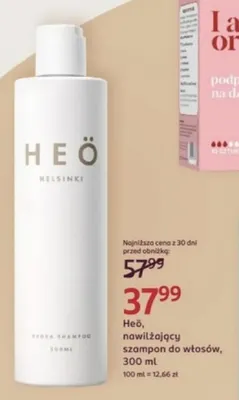 Szampon nawilżający do włosów Heö promocja w Rossmann