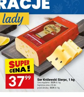 Ser Królewski Sierpc promocja w Twój Market