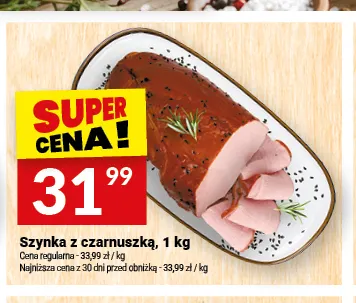Szynka z czarnuszką Białecki Wędzarnia promocja w Twój Market
