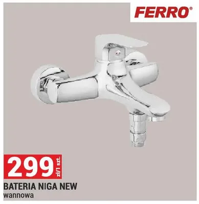 Bateria Niga New wannowa promocja w Merkury Market