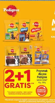 Przysmak dla psa Pedigree promocja w POLOmarket