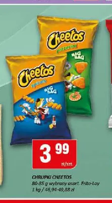 Chrupki kukurydziane Cheetos promocja w Chorten