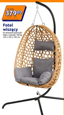 Fotel wiszący promocja w Action