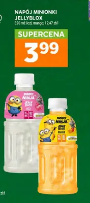Napój Minionki Jellyblox mango Bunny Ninja promocja w Stokrotka