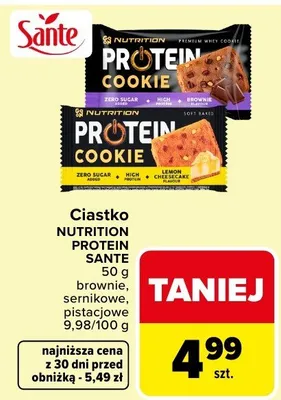 Ciastko brownie, sernikowe, pistacjowe promocja w Carrefour Market