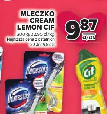 Mleczko Cream Lemon Cif promocja w Stokrotka