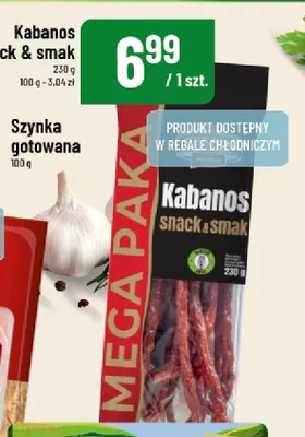 Kabanos snack & smak Pekpol promocja w POLOmarket