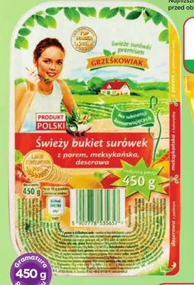 Bukiet surówek Grześkowiak promocja w Dino