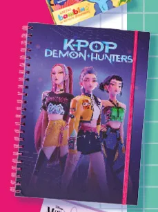 Kołozeszyt K-POP Demon Hunters promocja w Biedronka