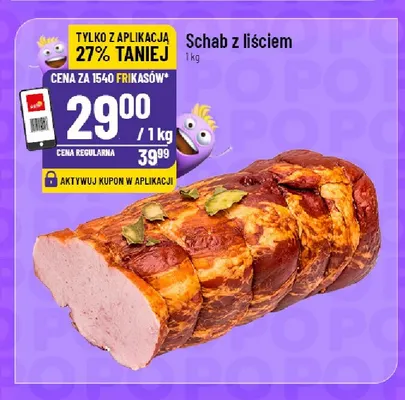 Schab z liściem promocja w POLOmarket