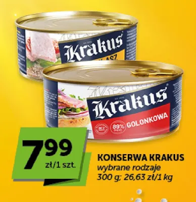 Konserwa Krakus golonkowa promocja w Euro Sklep