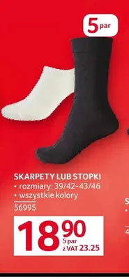 Stopki 5-pak promocja w Selgros