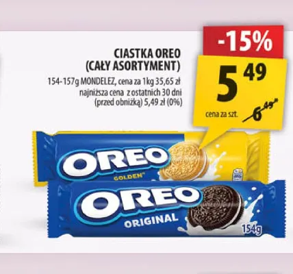 Ciastka Oreo promocja w Arhelan