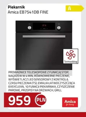 Piekarnik Amica EB7541DB Fine promocja w kakto.pl