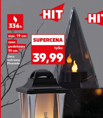 Znicz lustrzany Piramida promocja w Kaufland