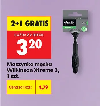 Maszynka męska Xtreme 3 promocja w Biedronka