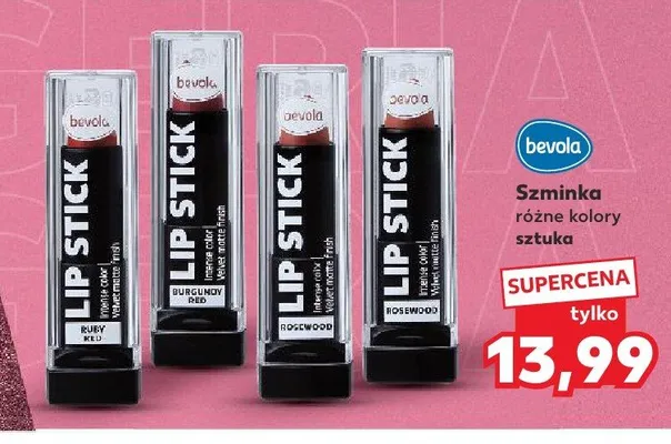 Szminka bevola promocja w Kaufland