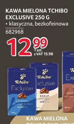 Kawa mielona Tchibo Exclusive bezkofeinowa promocja w Selgros