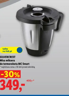 Misa miksera do termorobota Silvercrest Mc Smart promocja w Lidl