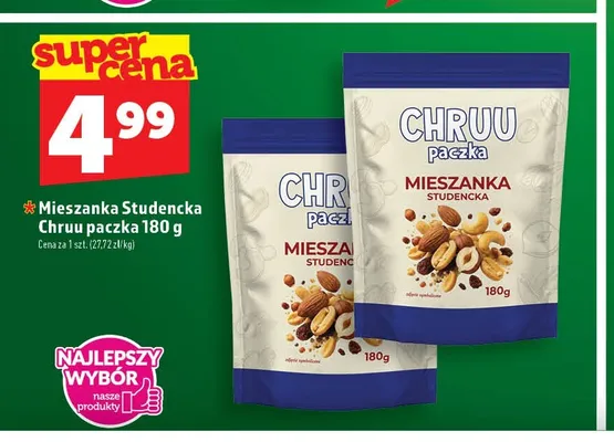 Mieszanka Studencka Chruu paczka promocja w TOPAZ