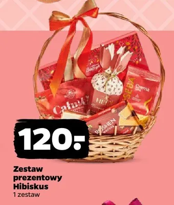 Zestaw prezentowy Hibiskus promocja w Netto