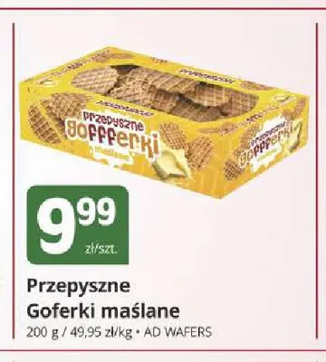 Gofry Przepyszne Goferki maślane AD Wafers promocja w Marketvita