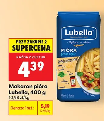 Makaron pióra promocja w Biedronka