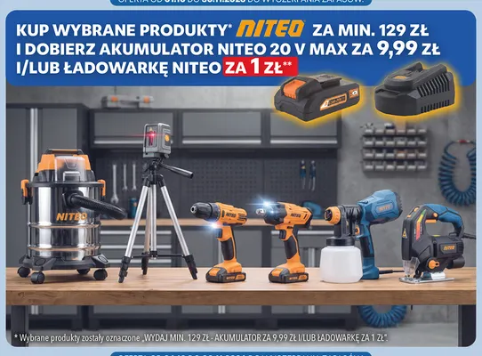 Ładowarka Niteo promocja w Biedronka
