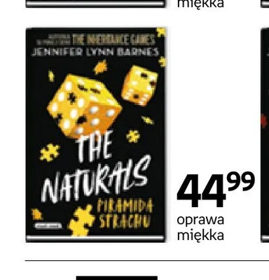 Książka The Naturals Piramida strachu Jennifer Lynn Barnes oprawa miękka promocja w Empik